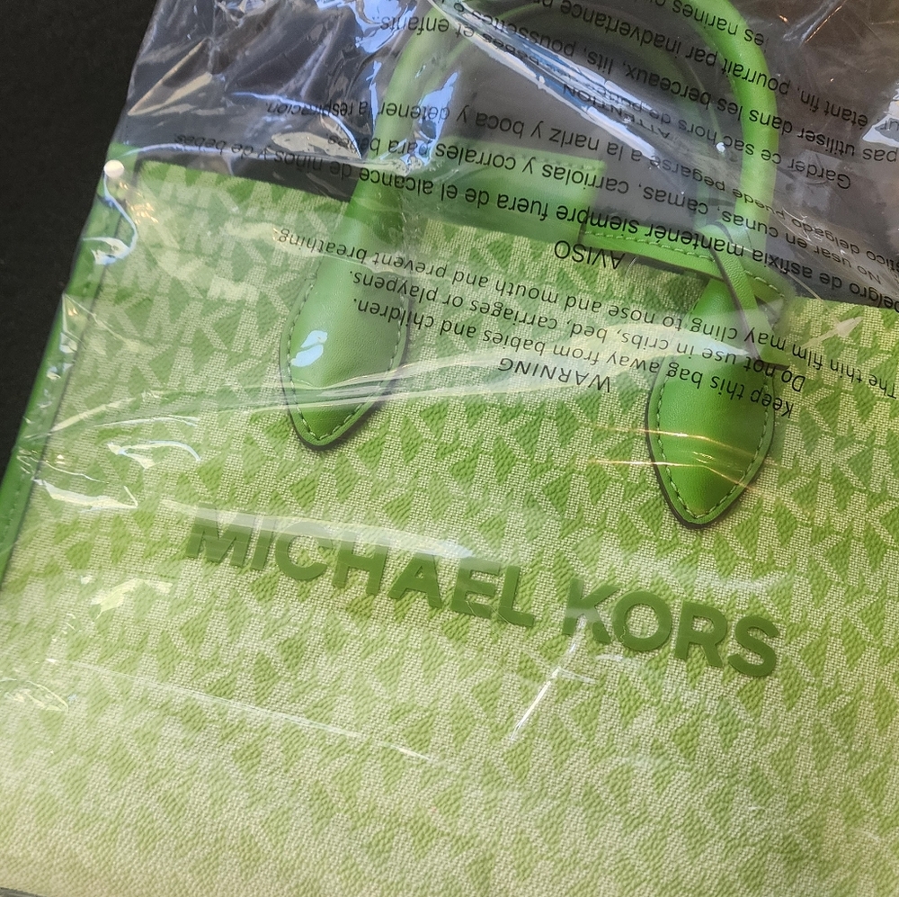 🍍 Michael Kors  Stunner Mirella Small Shopper Ombre Crossbody - NWT $448 MSRP - Picture 2 of 13
